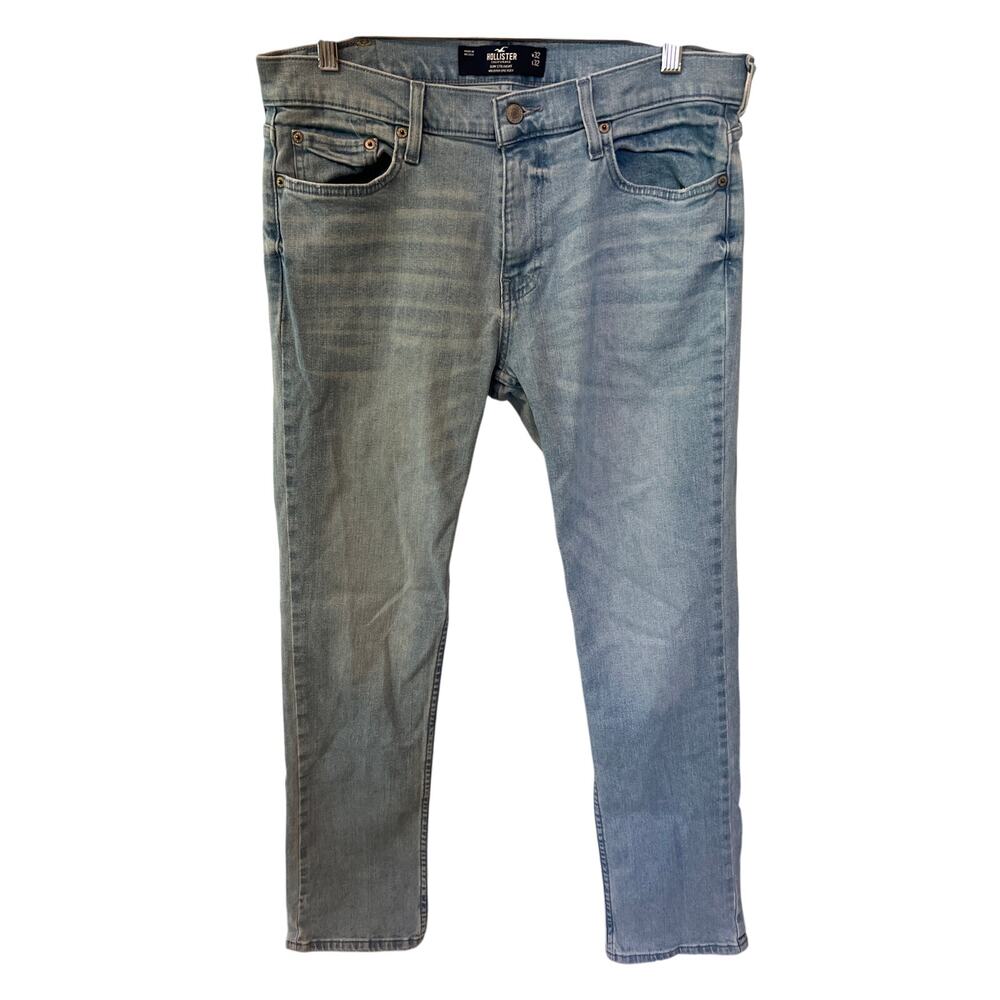 Hollister Men’s Slim Straight Jeans 32 x 32 Preppy Date Night